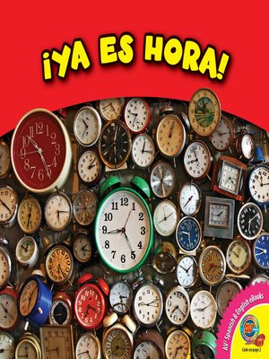 cover image of ¡Ya es hora!